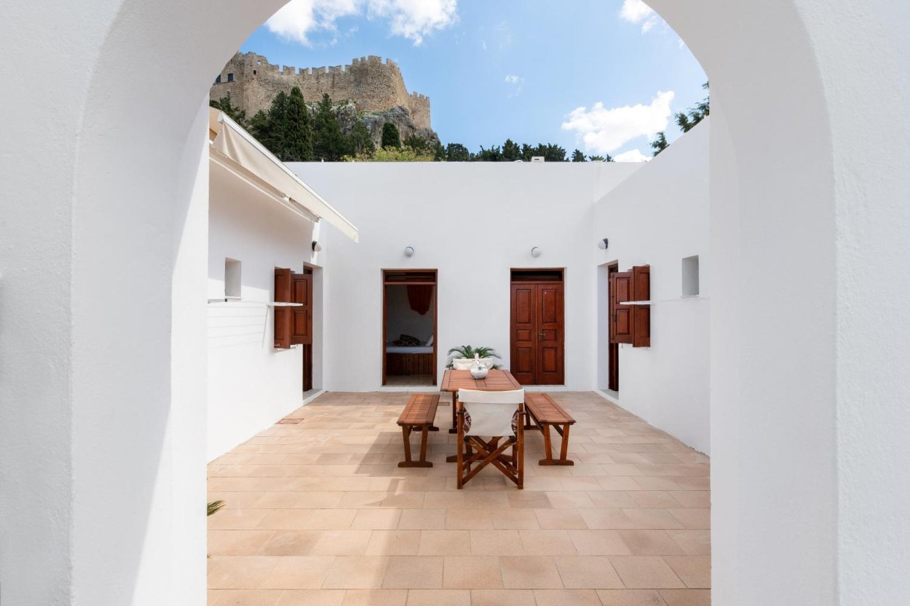 לינדוס Apostolos Rooms מראה חיצוני תמונה